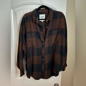 Aerie Anytime Fave Flannel Shirt